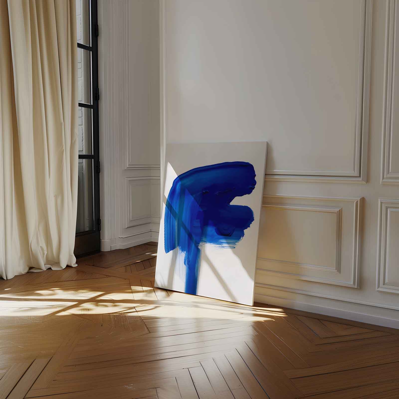 Blauwe Expeditie Kunstwerk-canvas-dibond-plexiglas-wanddecoratie-WallArtistic