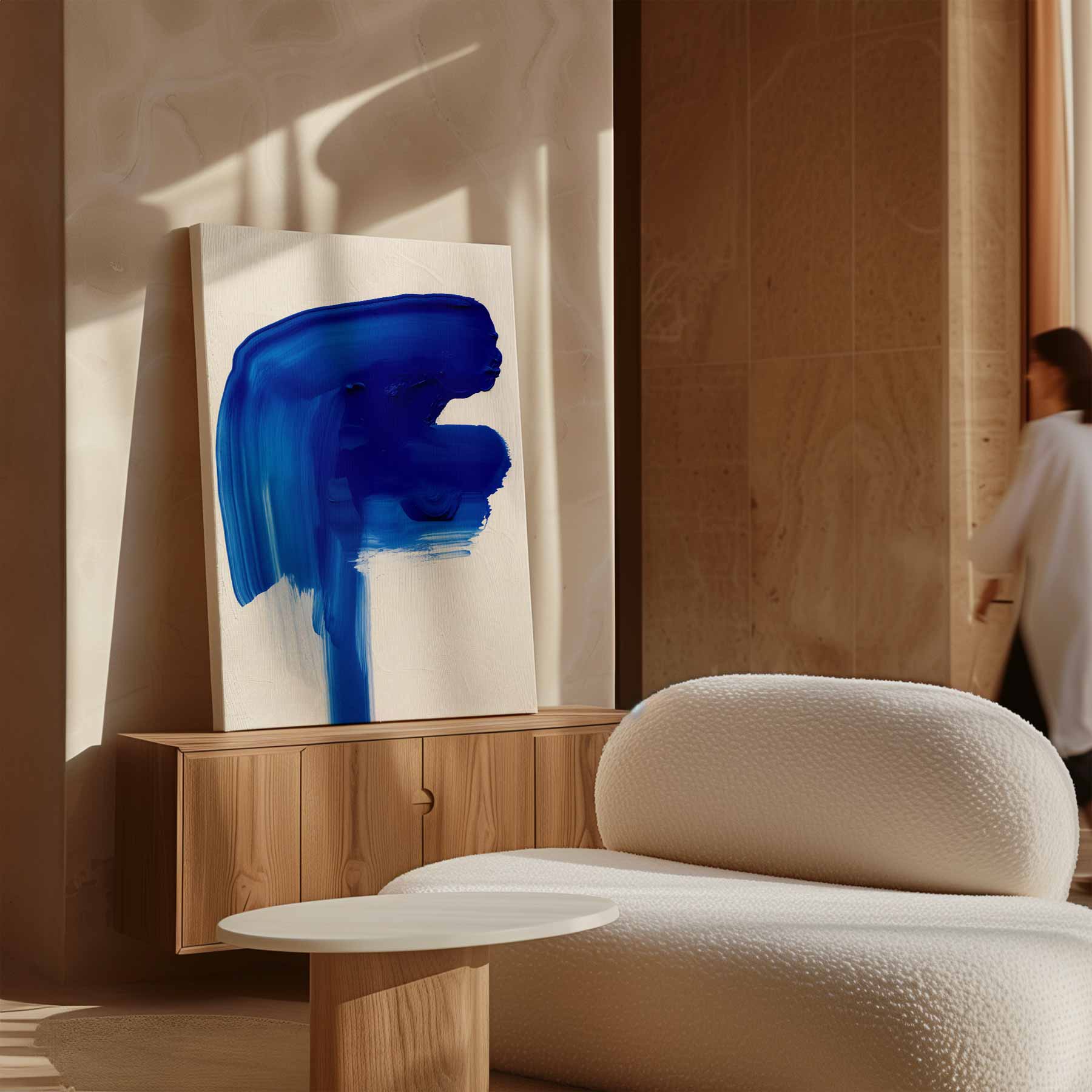 Blauwe Expeditie Kunstwerk-canvas-dibond-plexiglas-wanddecoratie-WallArtistic