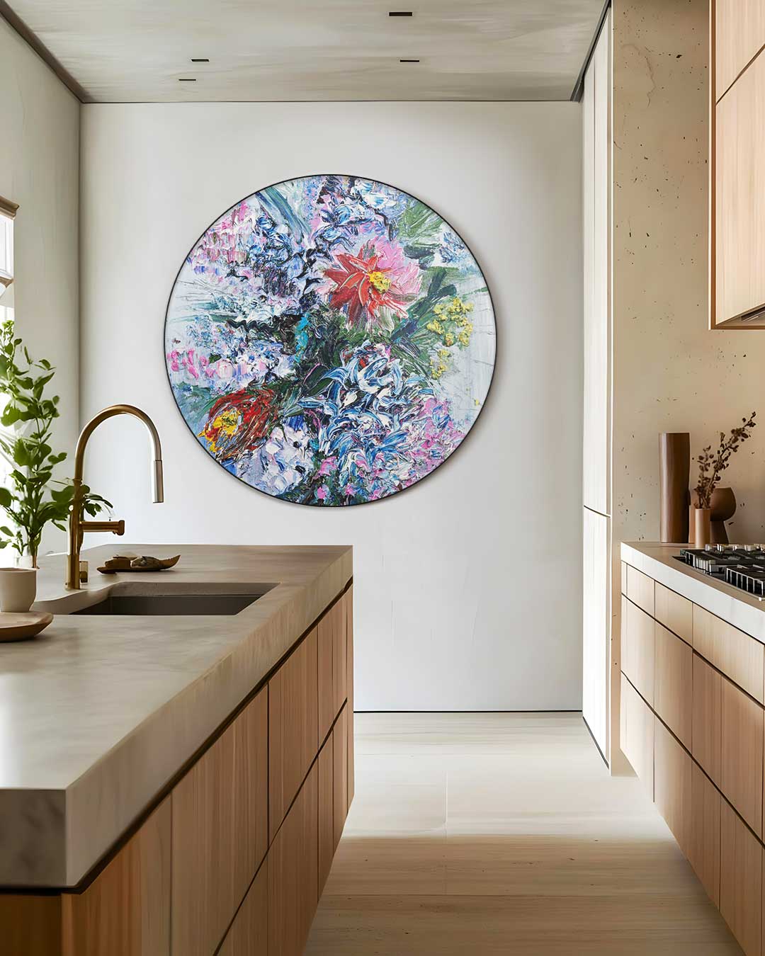 Abstracte Muurcirkel-WallArtistic