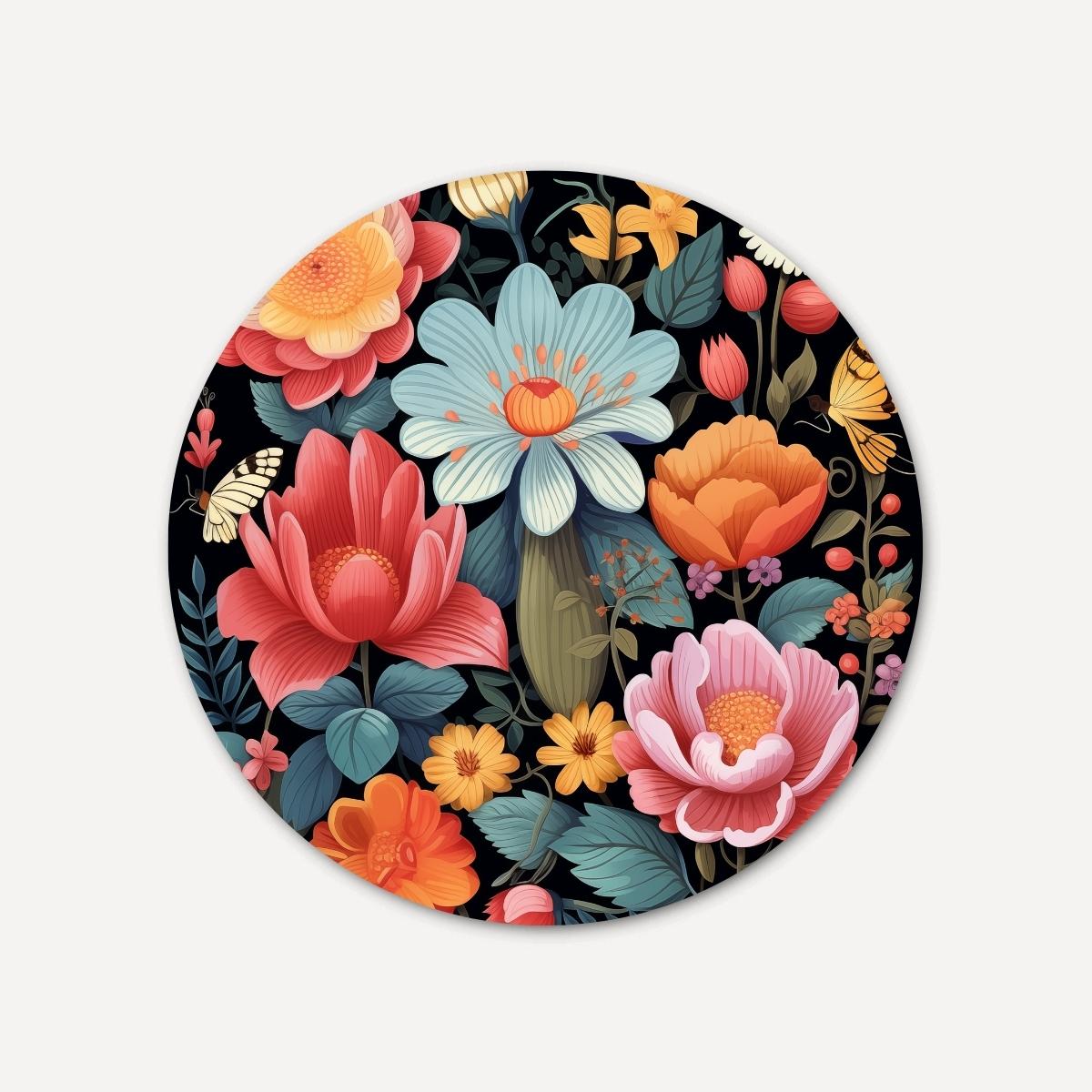 Bloemenfestival Muurcirkel-WallArtistic