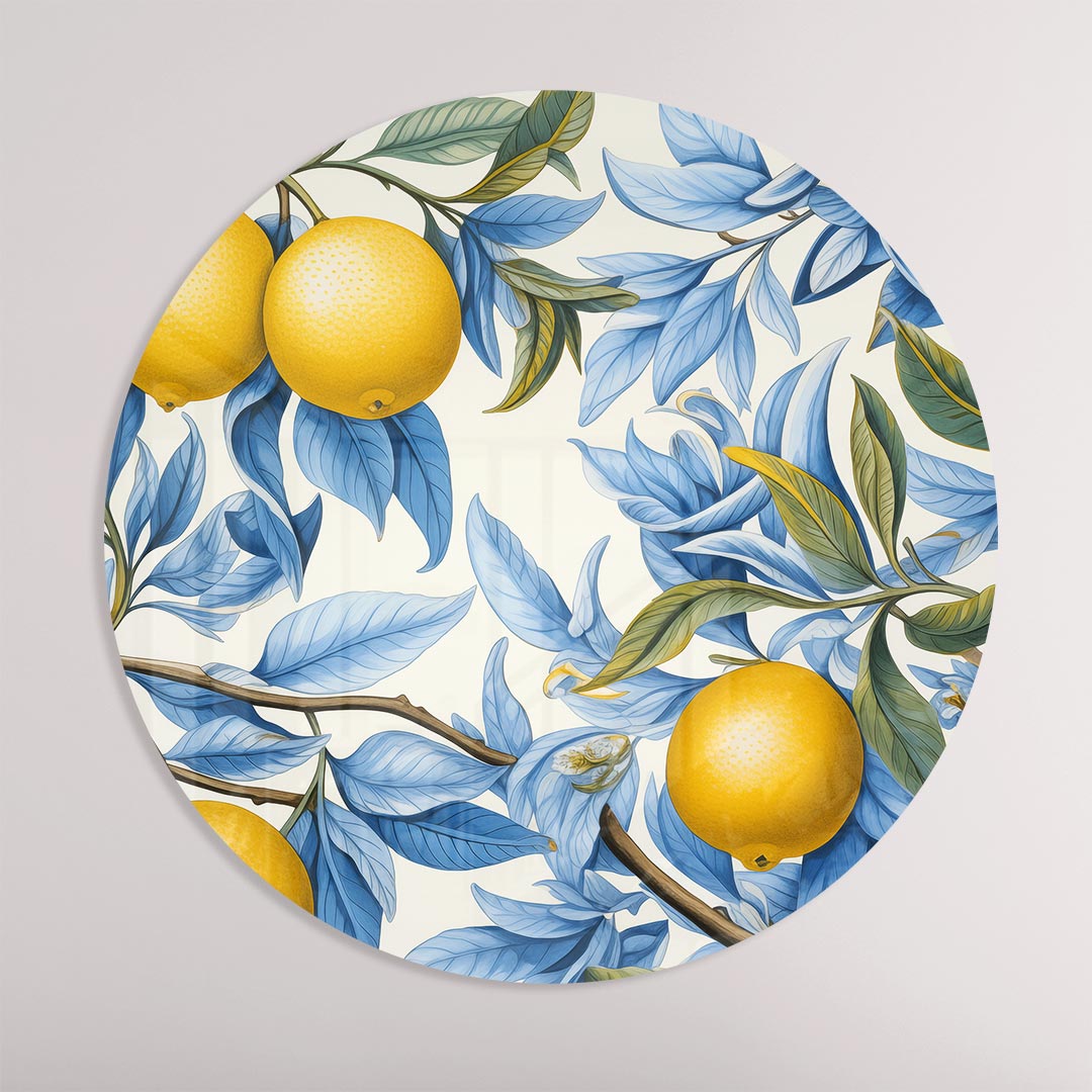 Citrus Bloei Muurcirkel