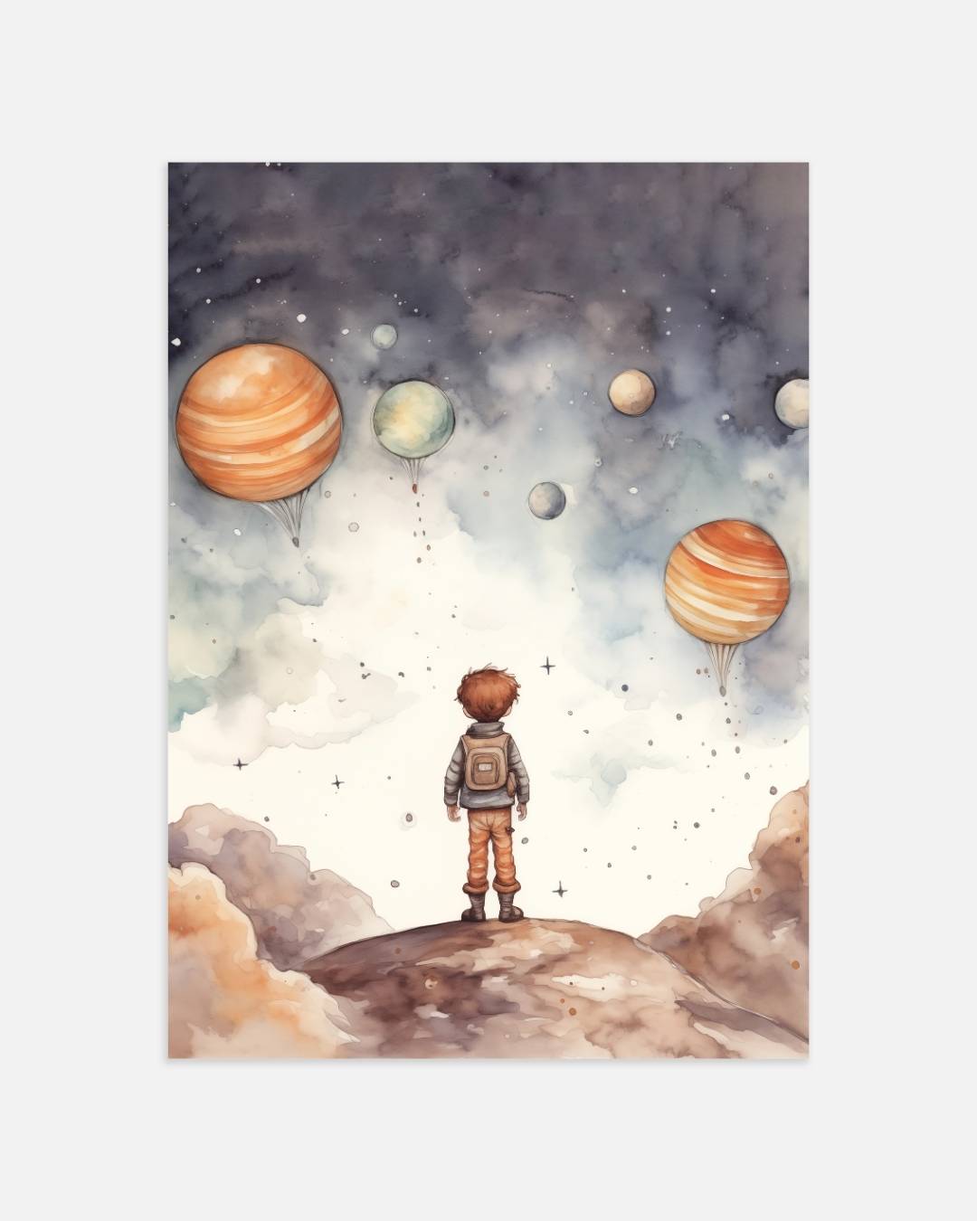 Kleine ontdekkingsreiziger Poster