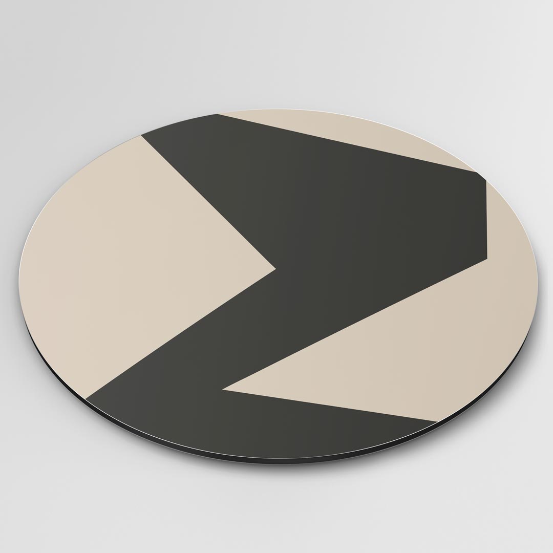 Stijlvolle Geometrische Muurcirkel