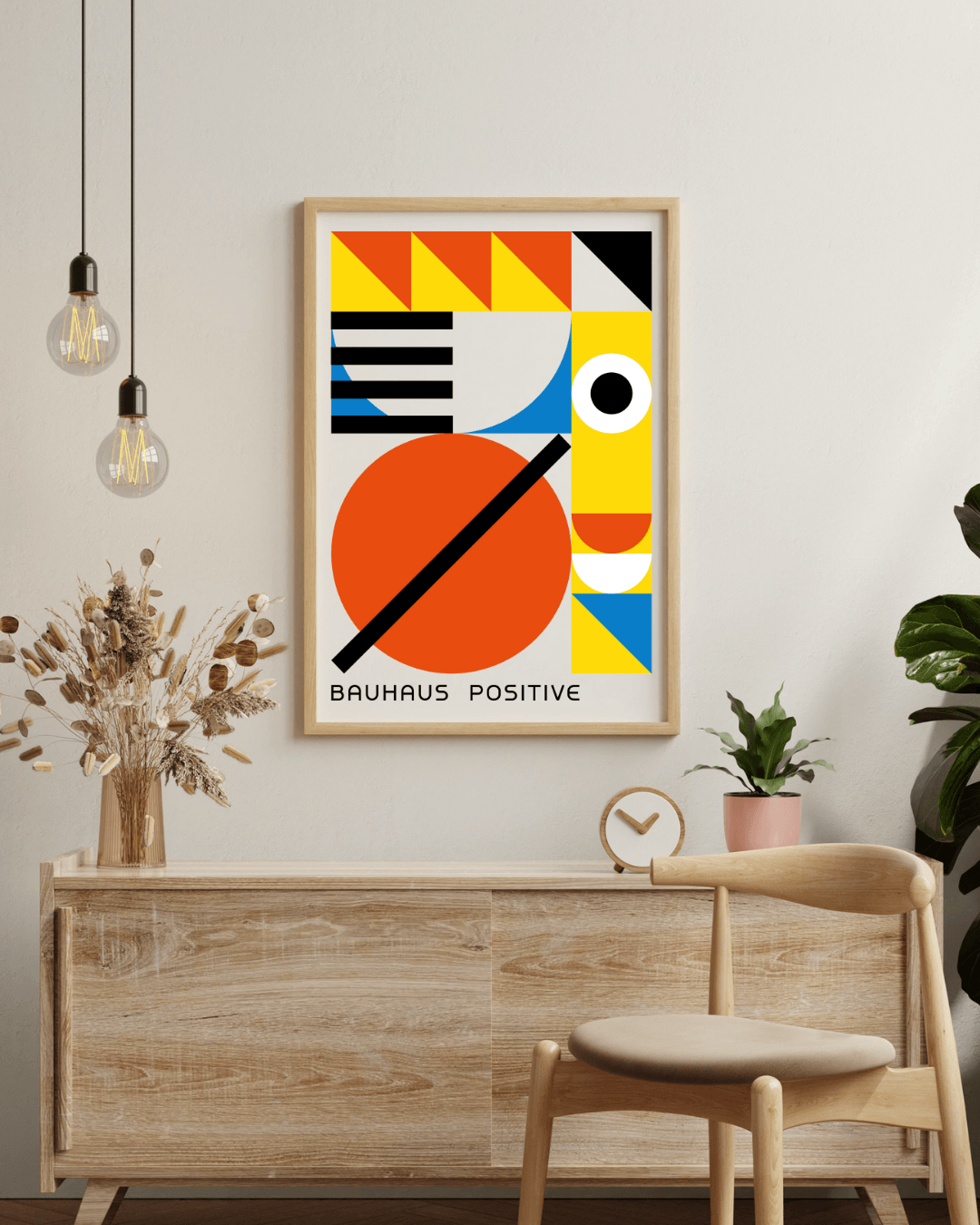 Bauhaus positive Poster