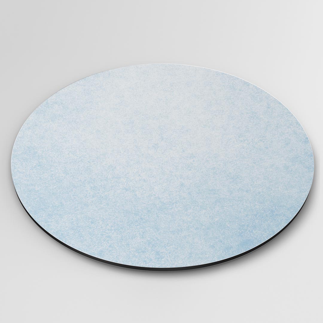 Subtiele Blauw Muurcirkel