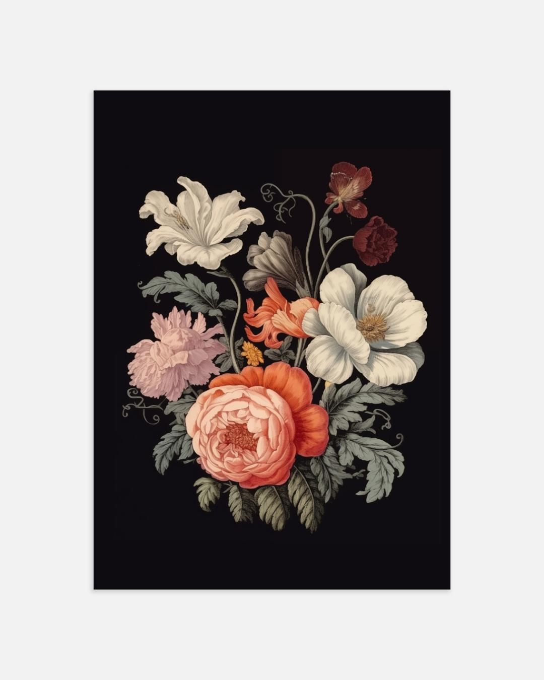 Stille Bloemenpracht Poster