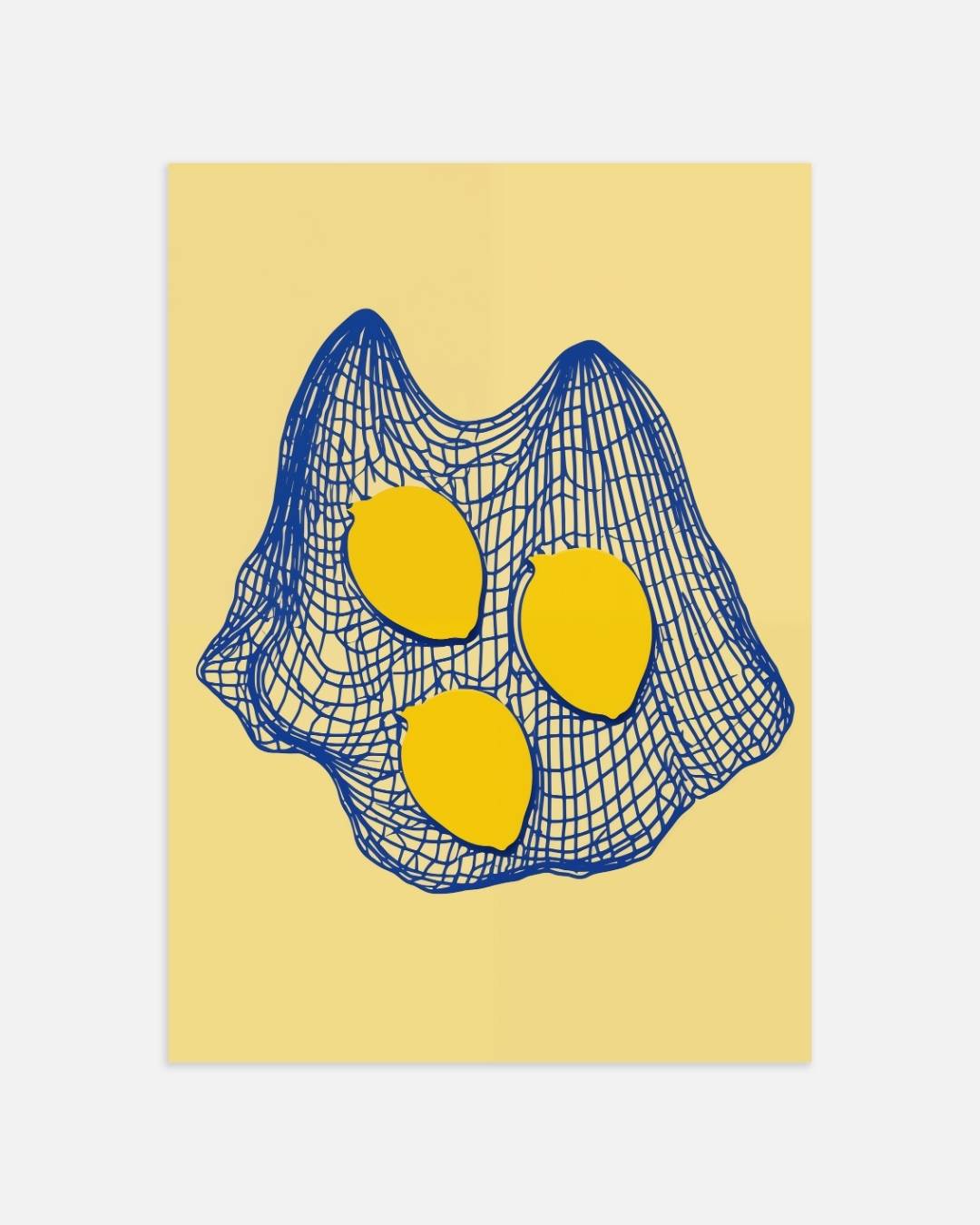 Citroenen in net Poster