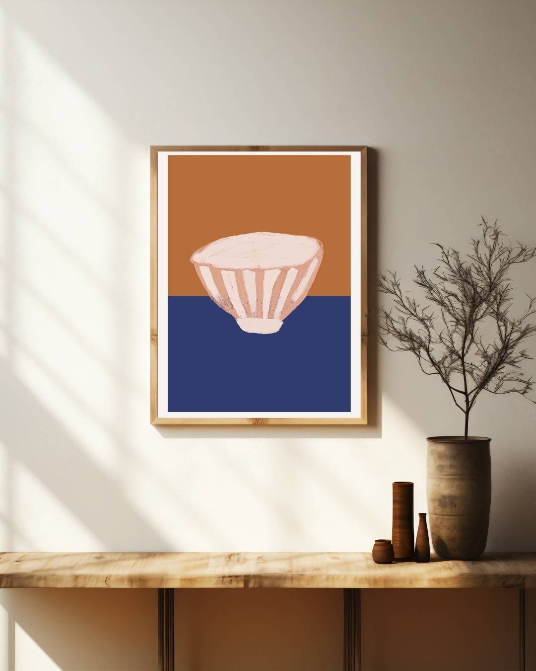 Keramische kom Poster