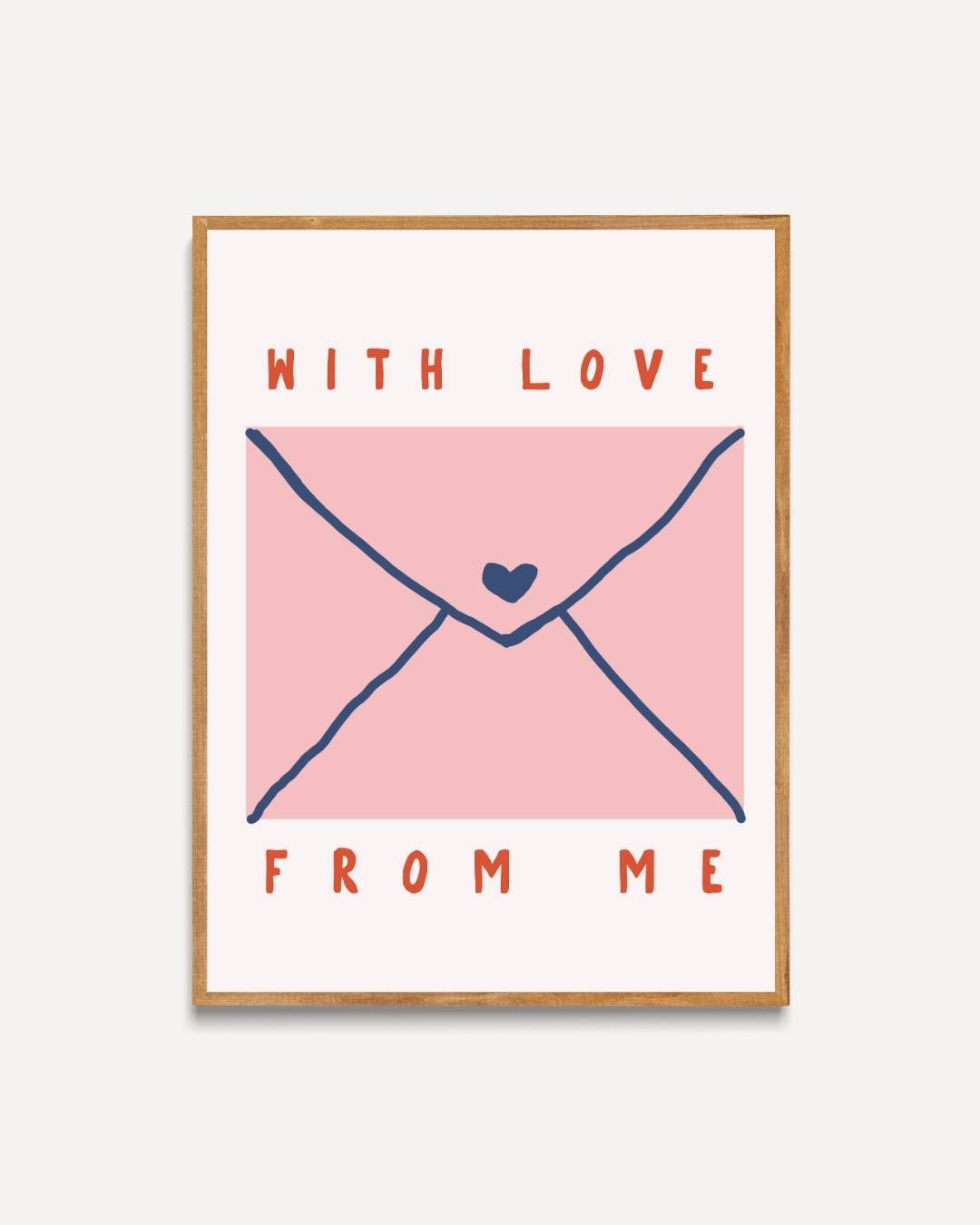 With love from me Poster