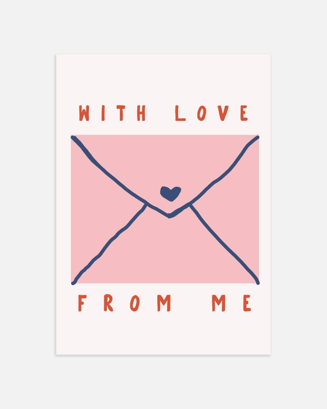 With love from me Poster