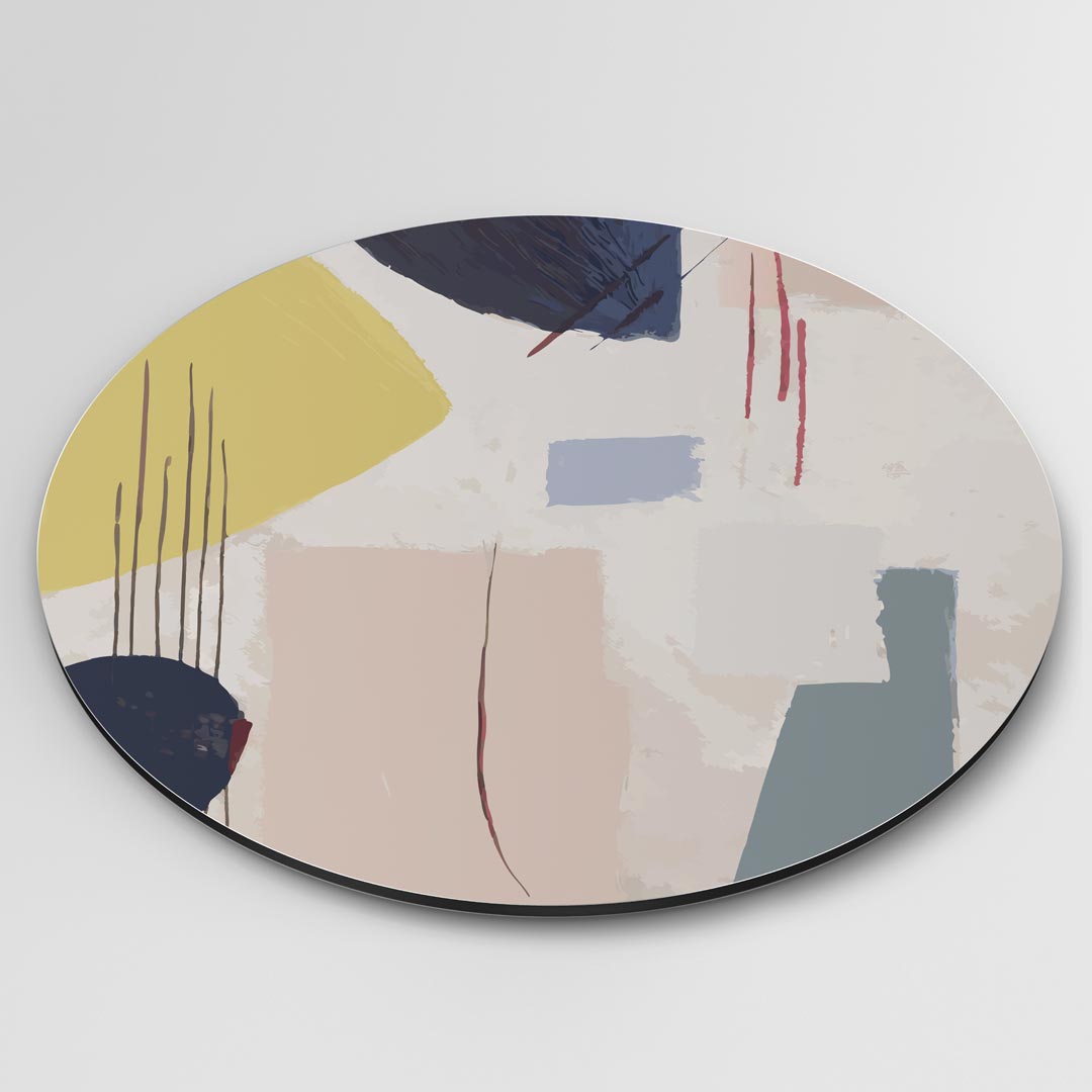 Abstracte Kunst Muurcirkel