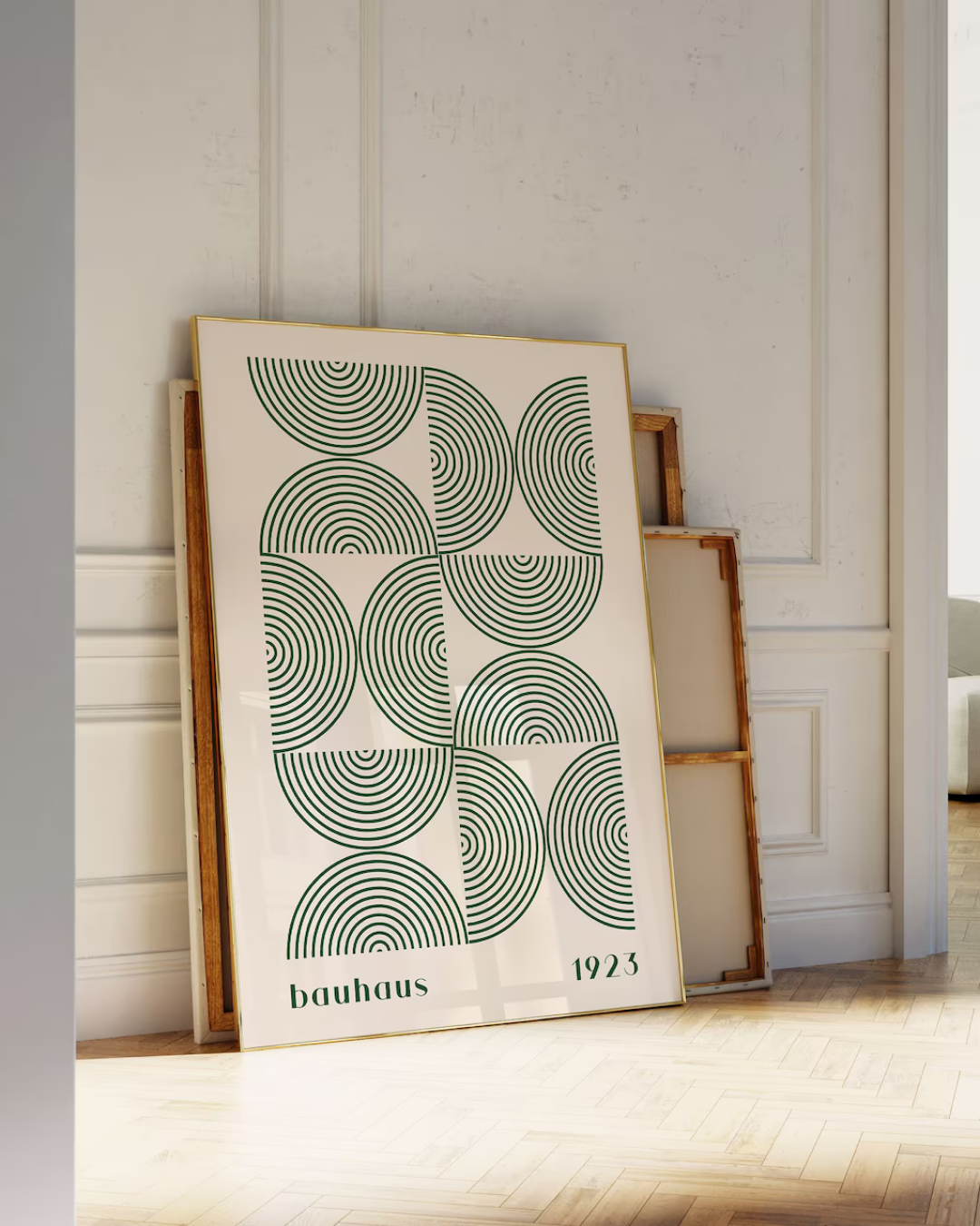 Bauhaus groen 1923 Poster