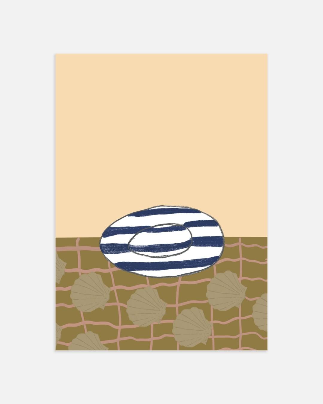 Minimalistische keukenkunst Poster