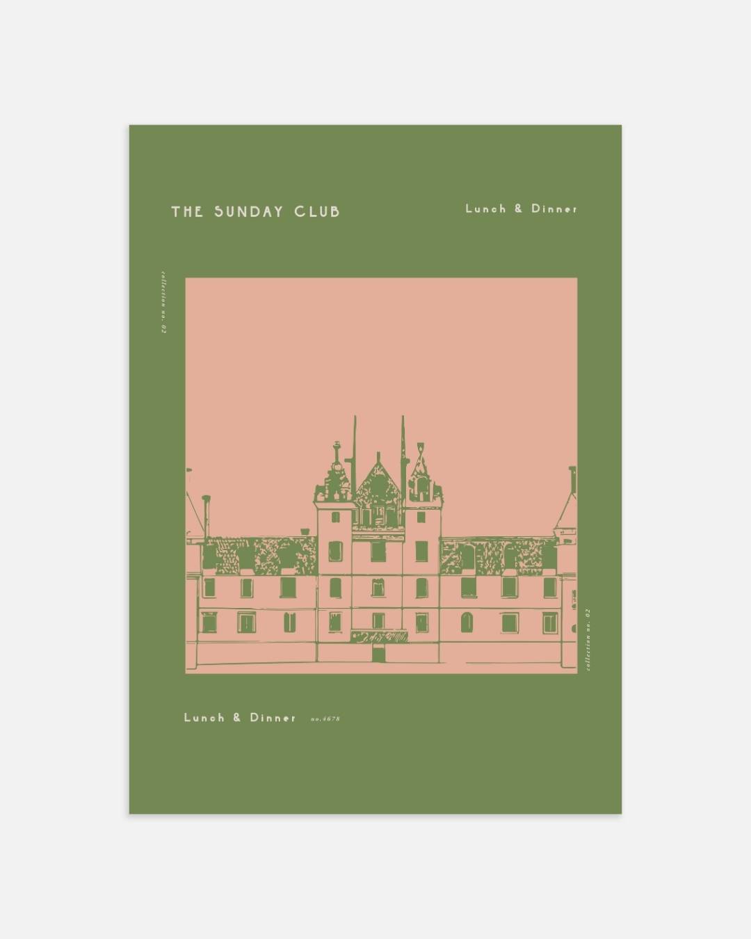 The Sunday Club klassiek paleis Poster