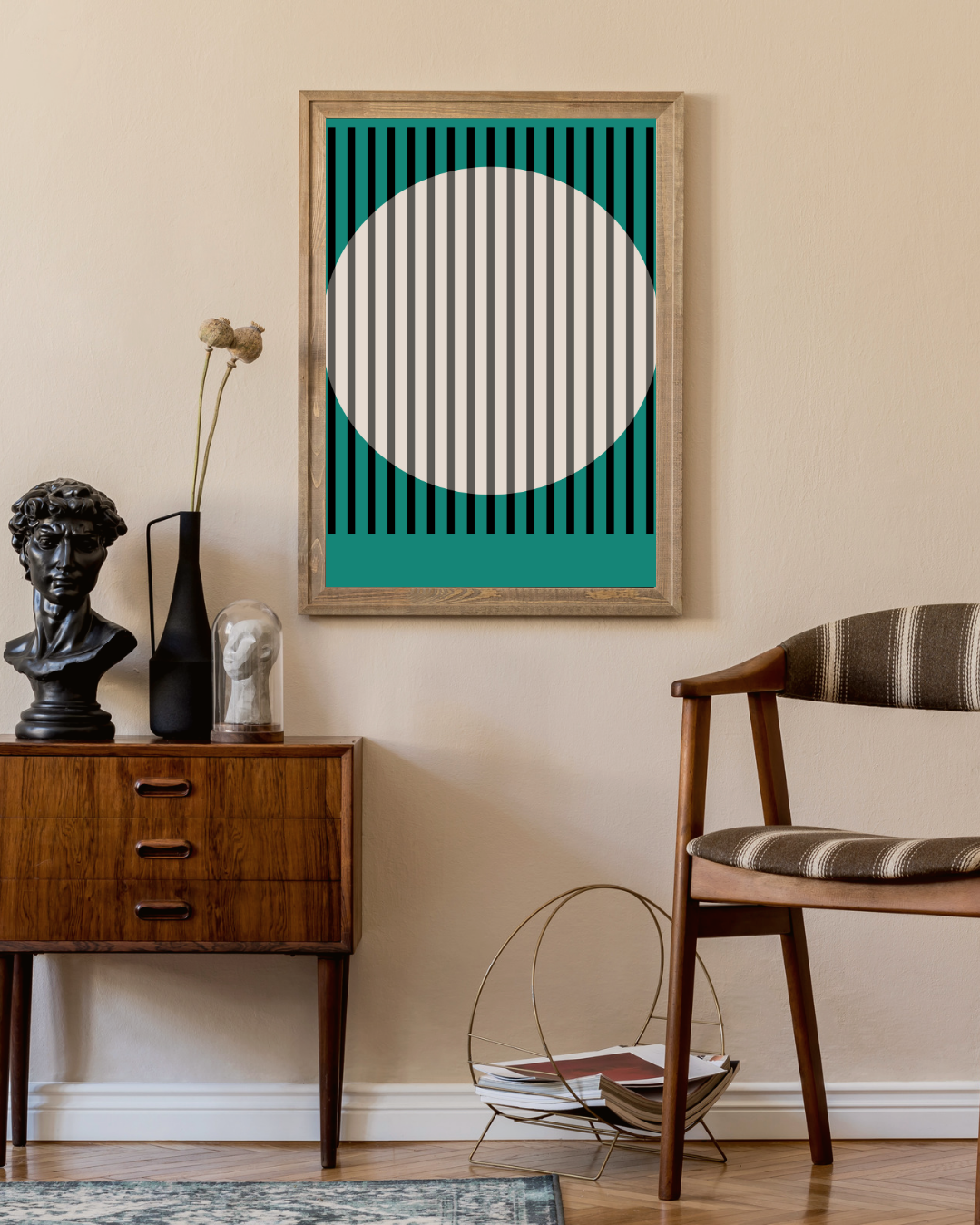 Bauhaus cirkel Poster