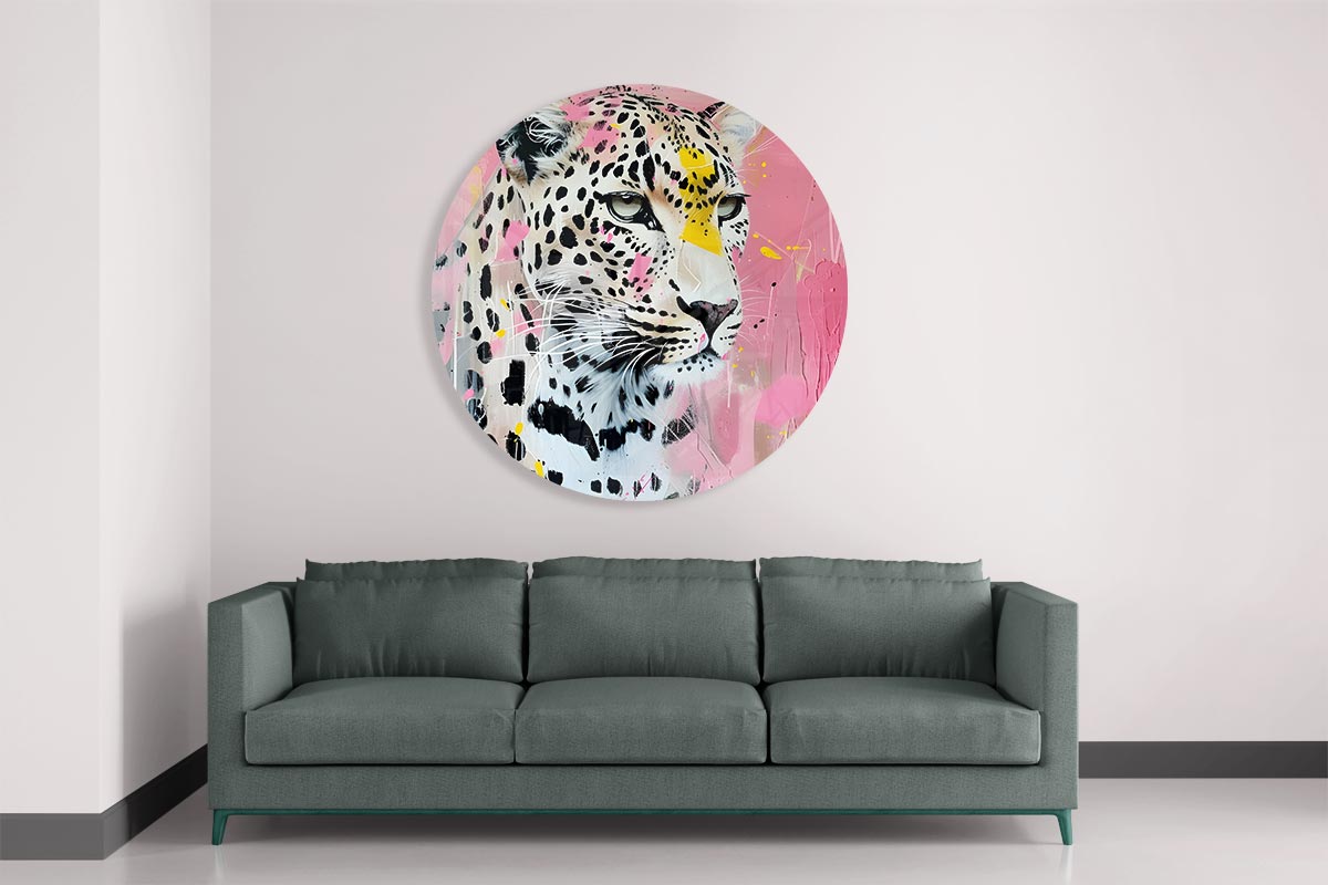Stoere Panter Muurcirkel