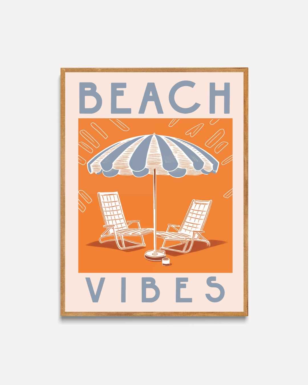 Beach Vibes Poster