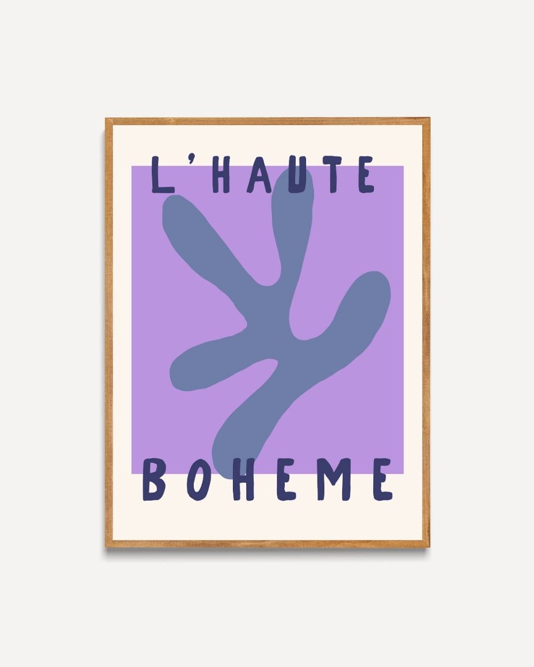 L'haute boheme poster