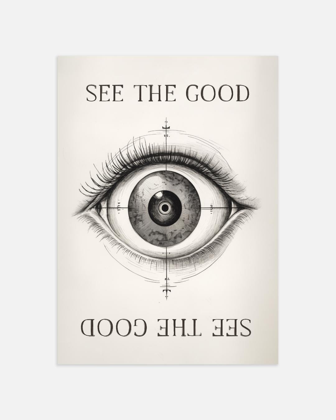Oog voor Positiviteit Poster