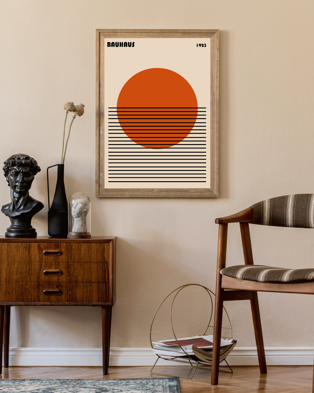 Bauhaus zon Poster