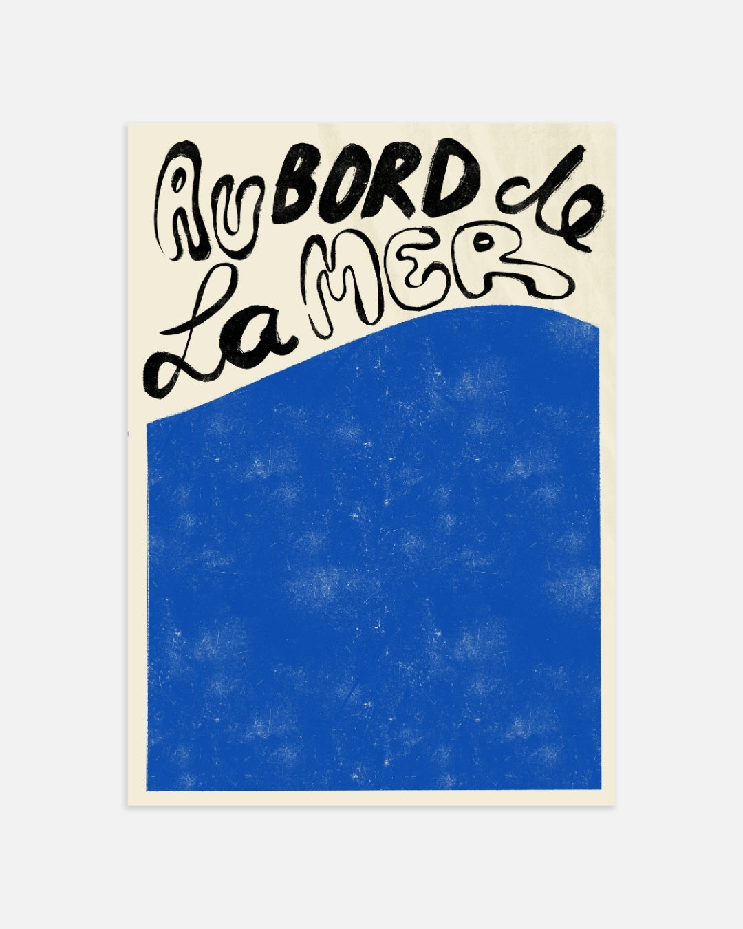 Au Bord de La Mer Poster