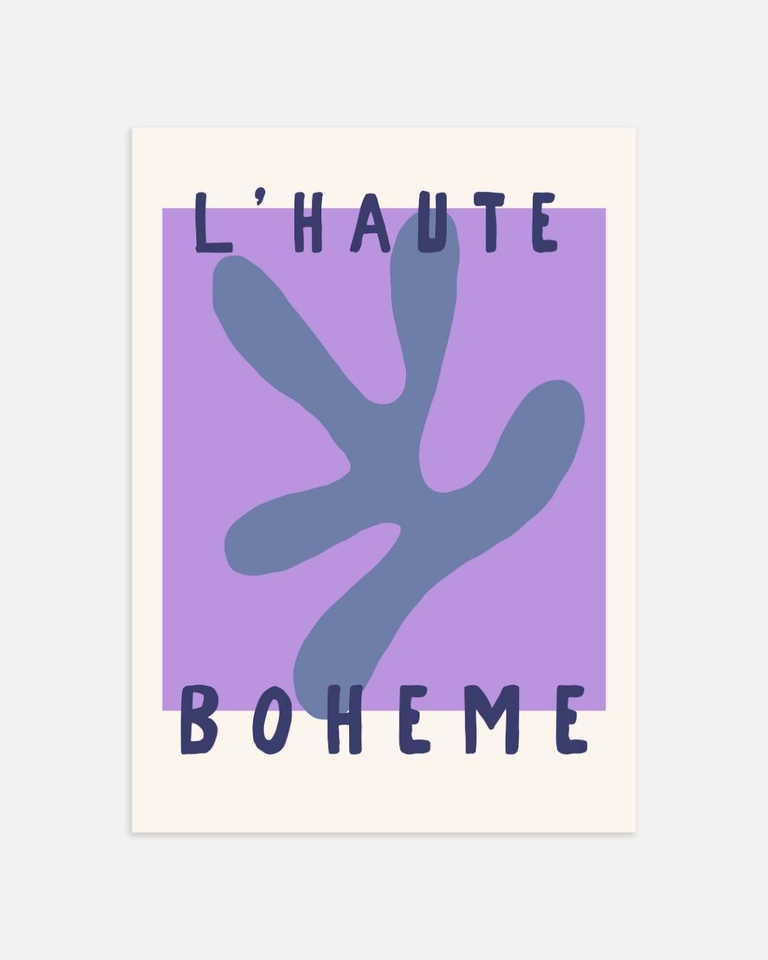 L'haute boheme poster