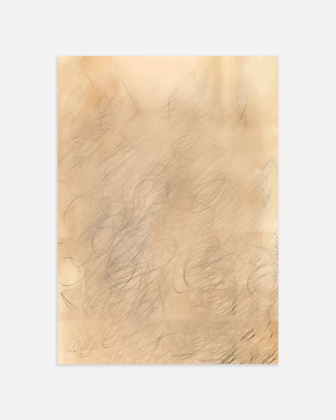 Abstract Ink Sketch Poster