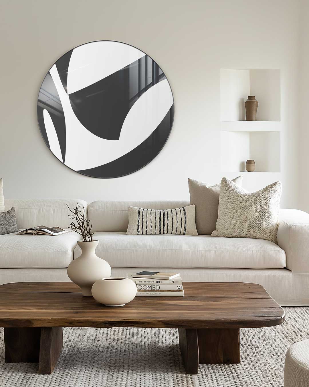Moderne Abstracte Muurcirkel