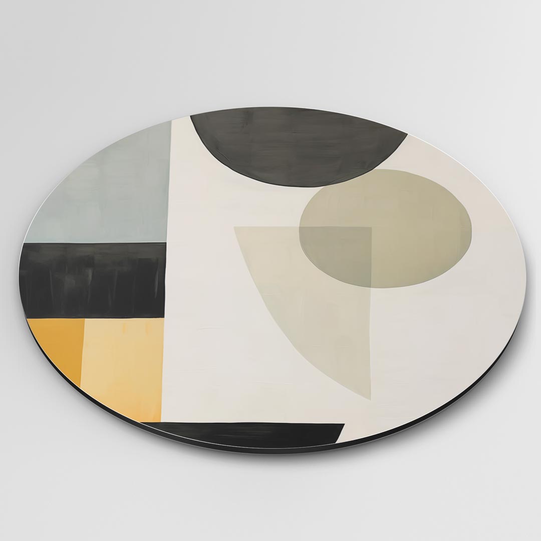 Abstracte Stijlvolle Muurcirkel