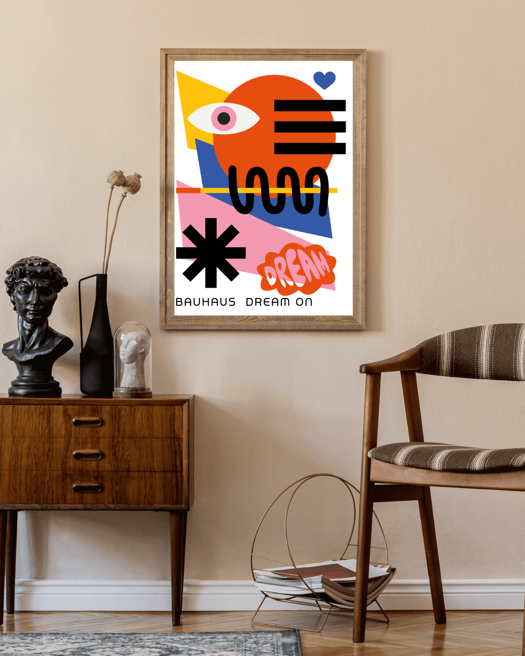 Bauhaus dream on Poster