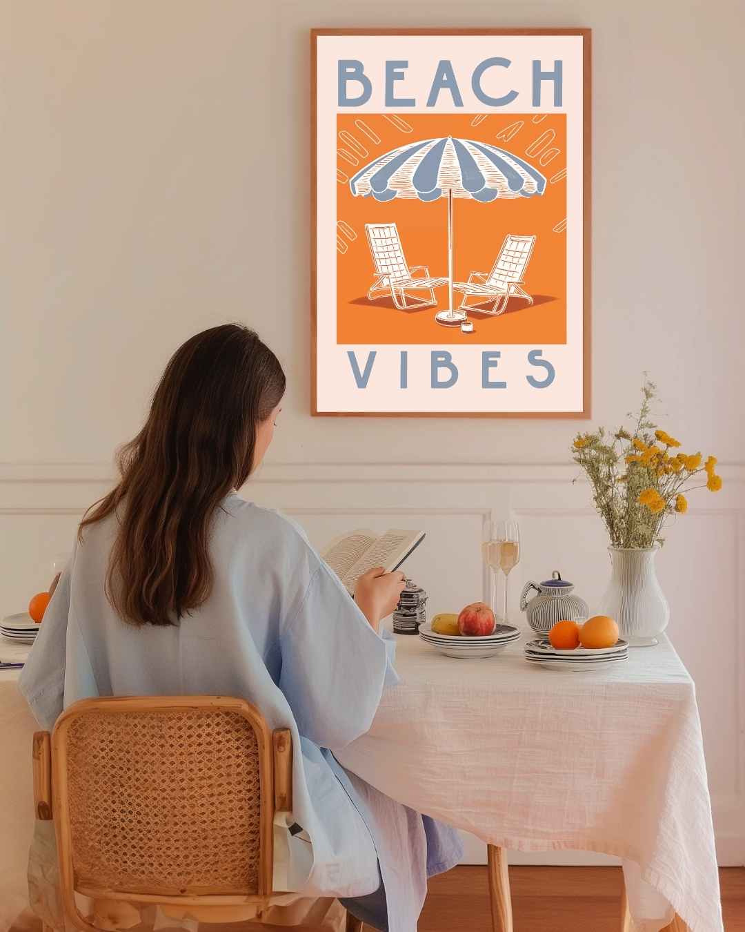 Beach Vibes Poster