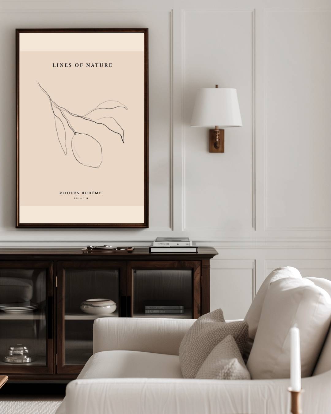 Lines of nature Poster