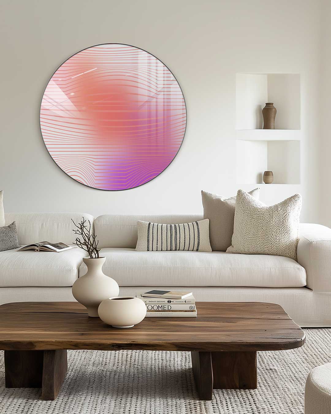 Moderne Geometrische Muurcirkel