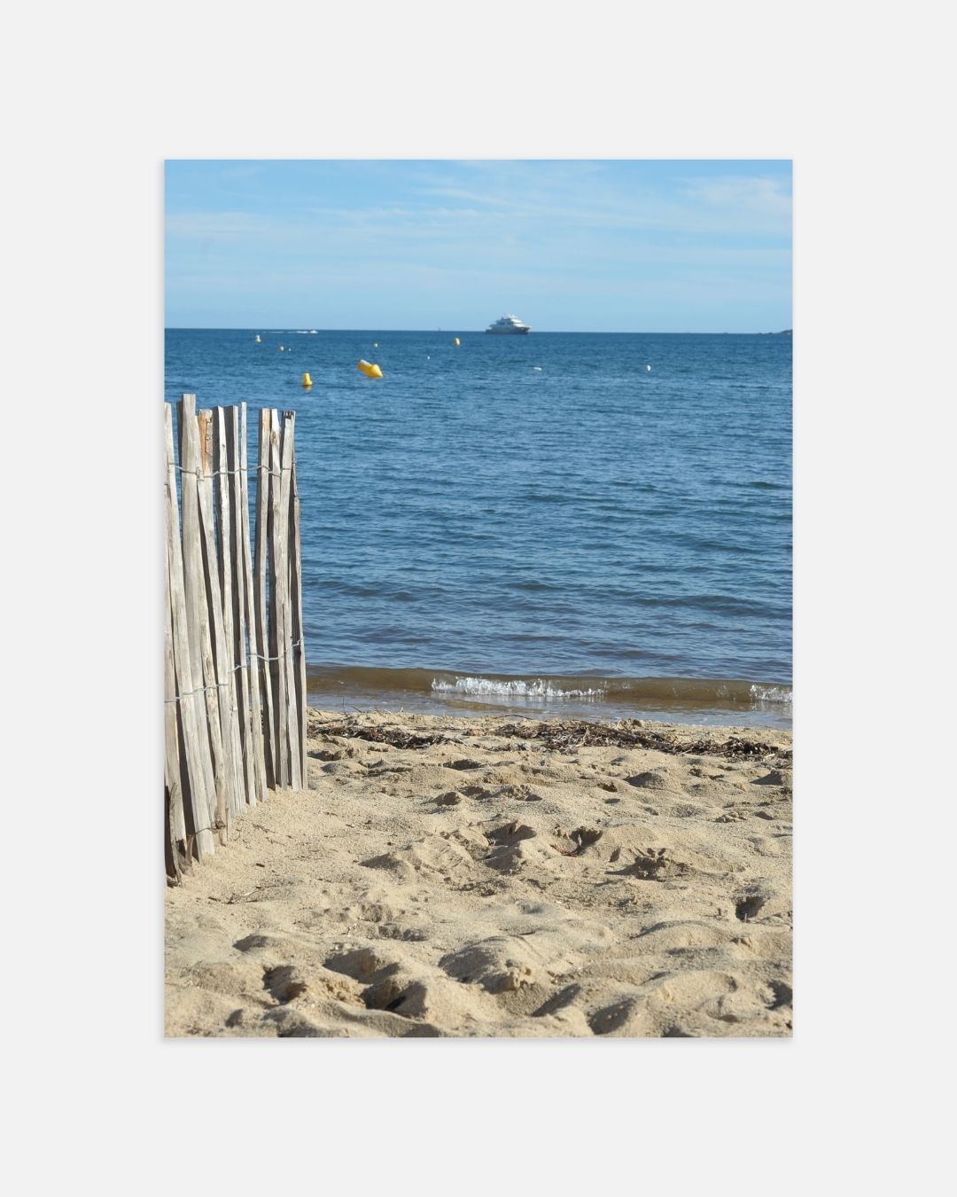 Strand en zee Poster