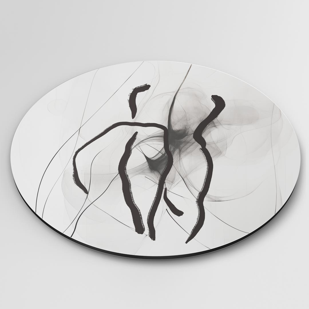 Elegant Abstracte Muurcirkel