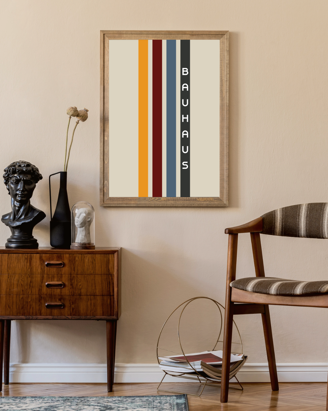 Bauhaus strepen Poster