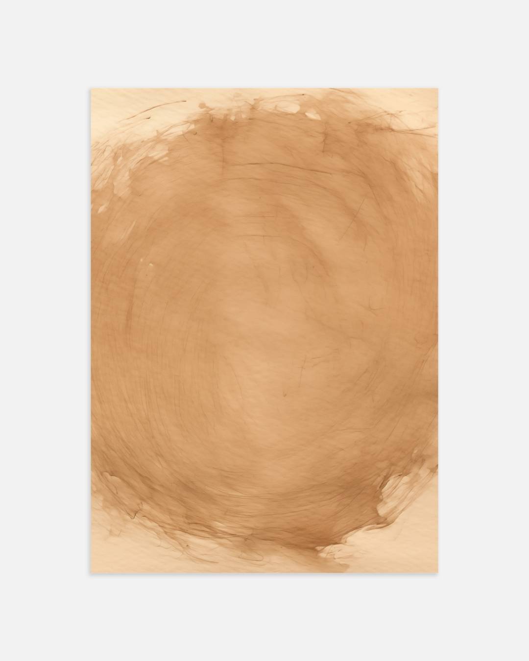 Organisch kleurenspel Poster