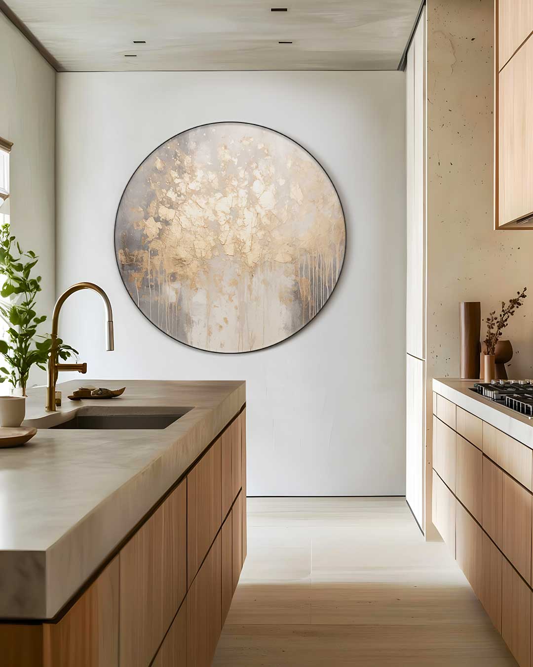 Abstracte Muurcirkel-WallArtistic