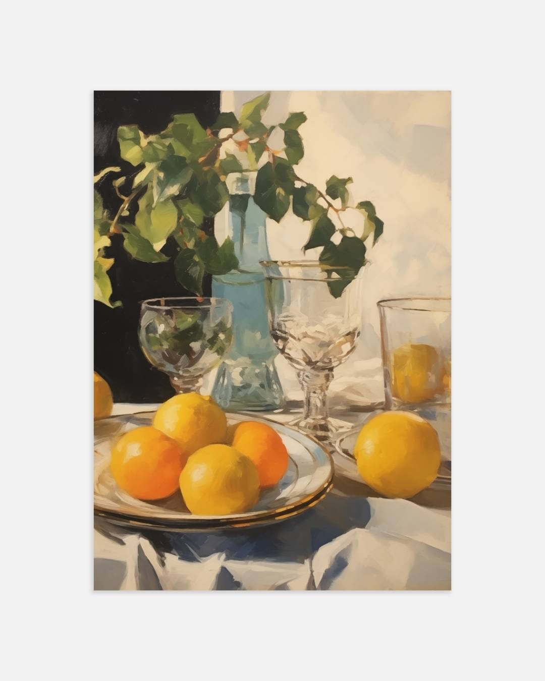 Citrus stilleven Poster