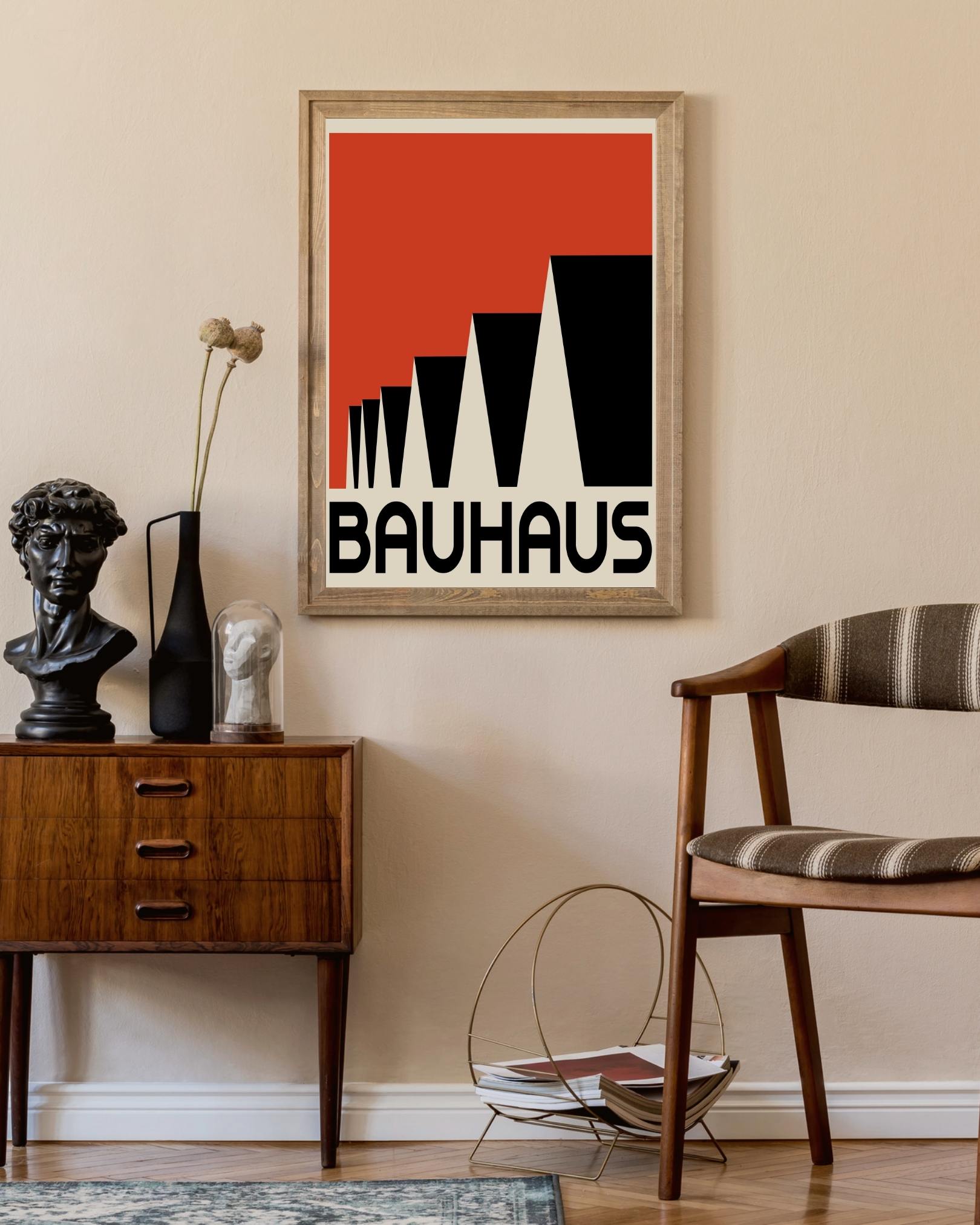 Bauhaus moderne Poster