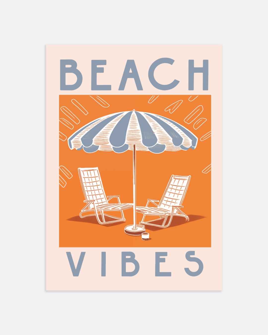 Beach Vibes Poster