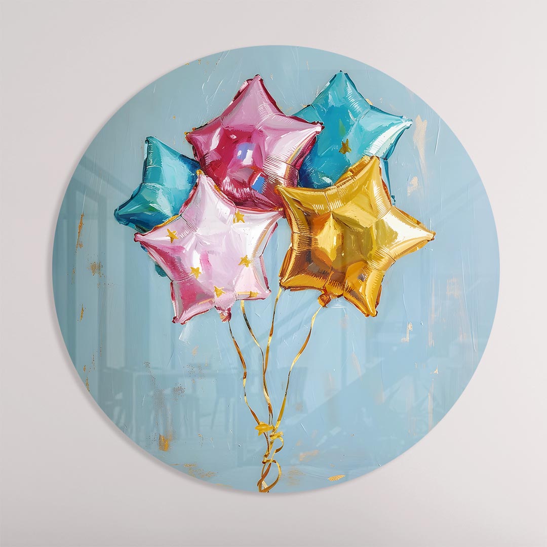 Sterrenballon Muurcirkel