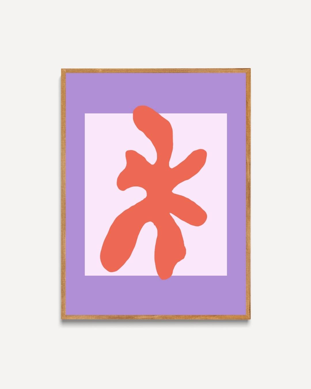 Abstract coral Poster