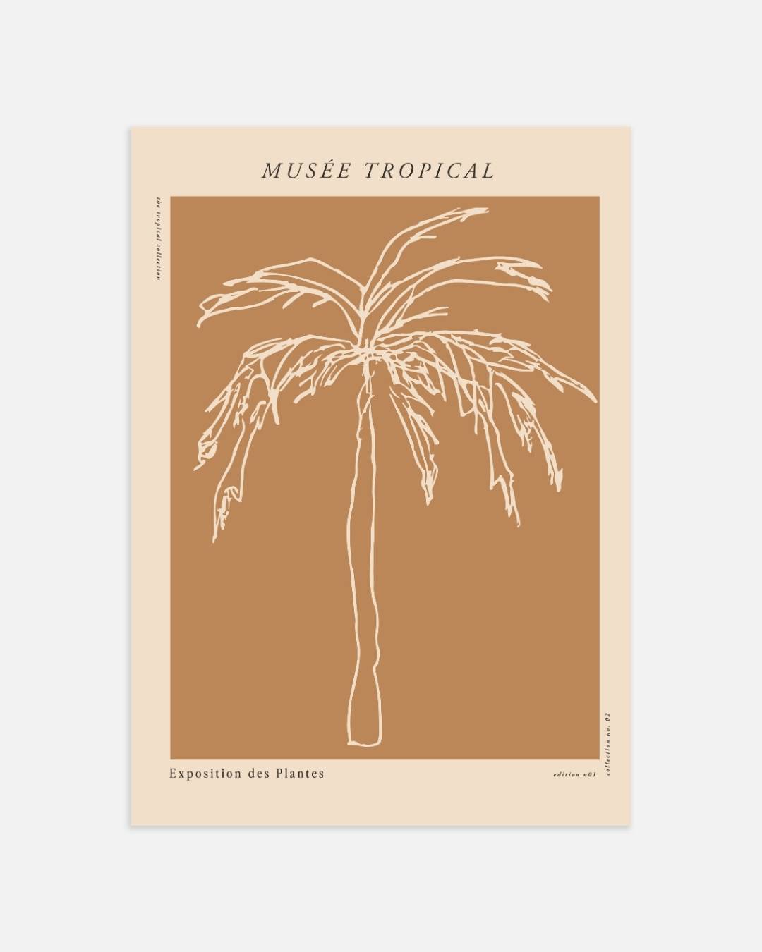 Tropische palmbomen Poster
