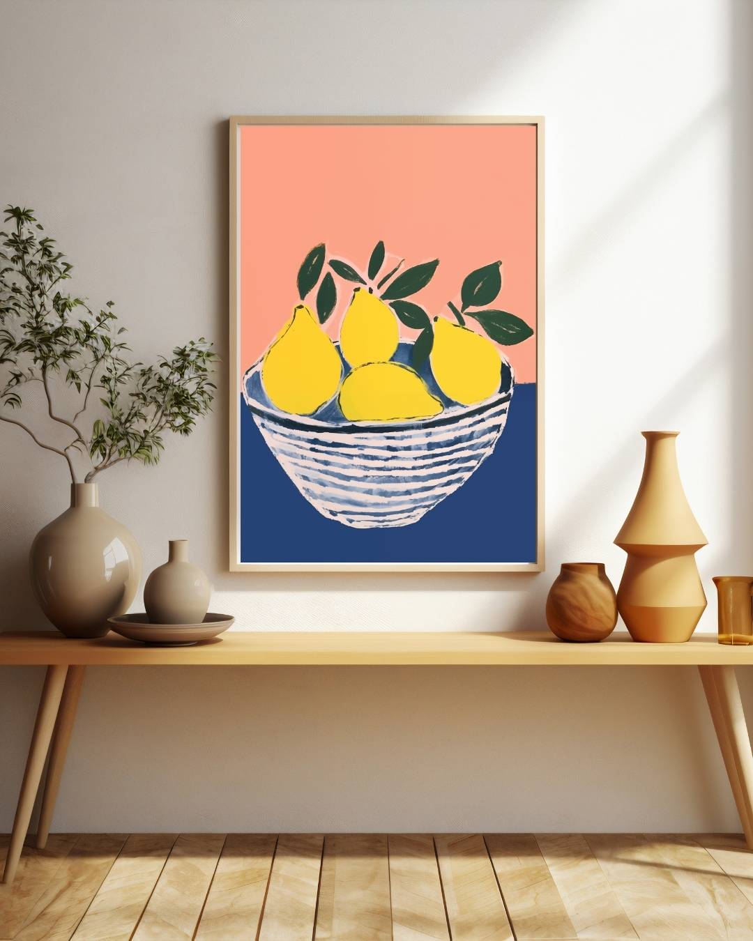 Poster „Fisch auf dem Teller“ (Kopie)