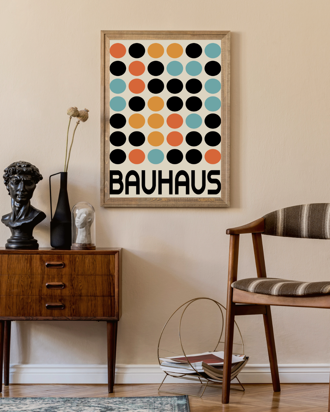 Bauhaus stippen Poster