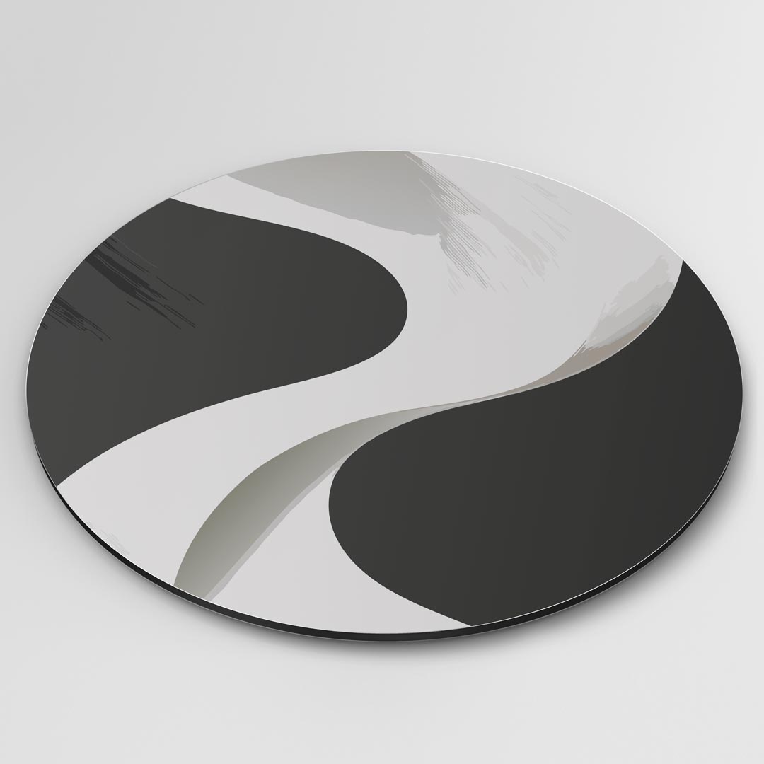 Stijlvolle Abstracte Wanddecoratie Muurcirkel