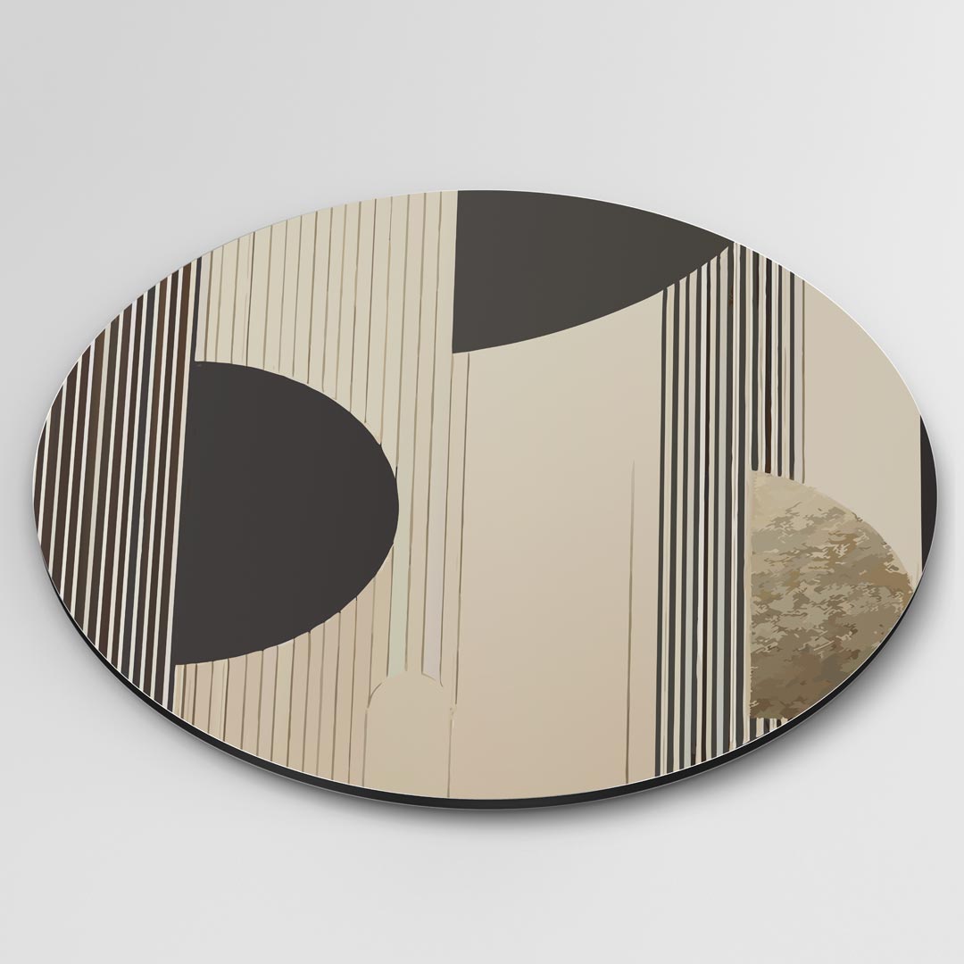 Moderne Geometrische Muurcirkel
