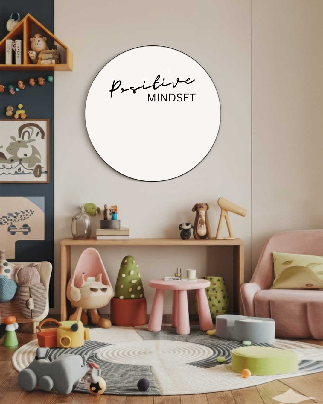 Positive Mindset Muurcirkel
