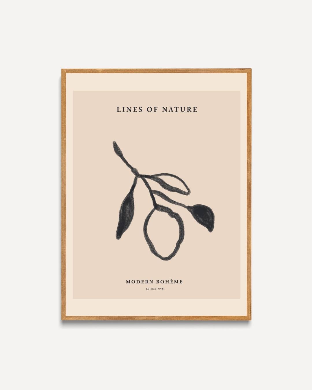 Botanische schets Poster